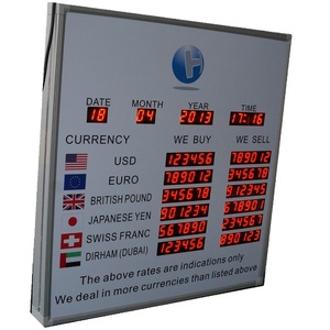 Trong nhà <span class=keywords><strong>LED</strong></span> tỷ lệ vàng hiển thị/tệ Tỷ Giá Hối Đoái/<span class=keywords><strong>LED</strong></span> Số <span class=keywords><strong>Board</strong></span> - Product Image 1