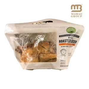 Deli Food Rotisserie Pollo Envasado Asado <span class=keywords><strong>Microondas</strong></span> Cremallera resellable Plástico Bolsas <span class=keywords><strong>de</strong></span> pollo caliente - Product Image 1