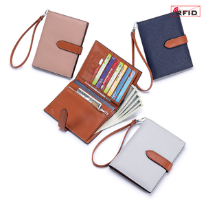 Genuine Leather Rfid Passport Holder Cover Travel Wallet Passport Case <b>Protector</b> With SIM SD <b>Card</b> Slot - Product Image 1