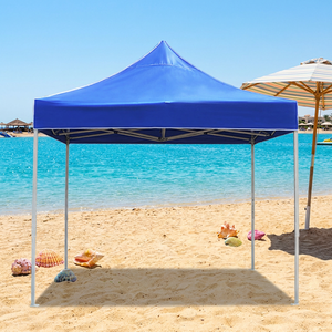 Tente Pop-Up Rétractable 3x3M, Couche Unique, Imperméable, en Tissu Oxford Durable, Auvent pour Événements Sportifs et Extérieurs Toutes Saisons - Product Image 1