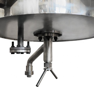 Reactor de vacío de acero inoxidable personalizable <span class=keywords><strong>ASEM</strong></span> CE EAC 100L de poliéster con control automático PLC para temperatura, presión y moneda. - Product Image 2