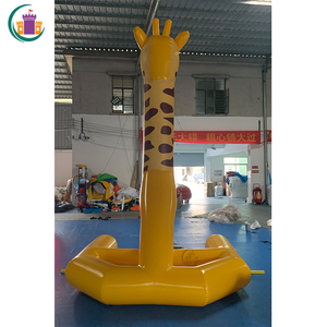 Défi adulte en plein <span class=keywords><strong>air</strong></span> jeux de carnaval marteau gonflable haut attaquant girafe Smash <span class=keywords><strong>Hit</strong></span> jeu gonflable attaquant à vendre - Product Image 6