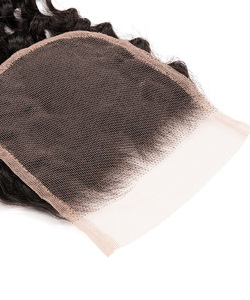 100% Cierre de cabello humano brasileño Remy sin procesar Top 4x4 Water Wave HD Lace Invisible Cualquier tono de piel derretido 8 pulgadas estirado - Product Image 6