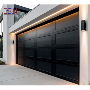 Puerta de Garaje Enrollable Automática de Aleación de Aluminio de Estilo Contemporáneo, Diseño Moderno para Viviendas y Casas de Campo - Product Image 1