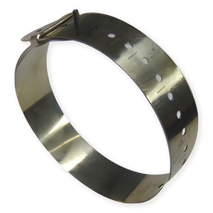 เครื่องมือวัดขนาดกำไลข้อมือแบบสายพาน S181 Bange Sizer รุ่นที่ 5 9 สำหรับทำเครื่องประดับ ทำจากสแตนเลส มี 17 รู ขนาด 15 มม. 23 มม. พร้อมตัวปรับขนาด - Product Image 1