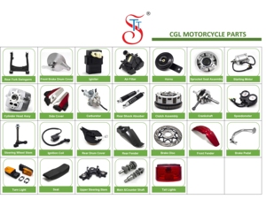 Parti di moto durevole commercio all'ingrosso CGL CGL motore di avviamento trombe aria filtro luci posteriori altri accessori moto - Product Image 1