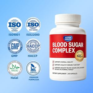 Cápsulas de Vitaminas para el Azúcar en Sangre, 940 MG por Porción, Apoya Niveles Saludables de Azúcar en Sangre y el Bienestar - Product Image 3