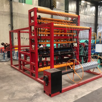 Máquina para Fabricar Mallas de Alambre Galvanizado para Cercas de Campos Agrícolas, para Protección de Ganado, Cabras y Ovejas