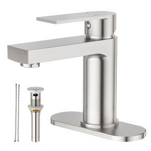 Grifo Monomando de Acero Inoxidable para Lavabo con Certificación CUPC y CE, Mezclador para Baño - Product Image 6