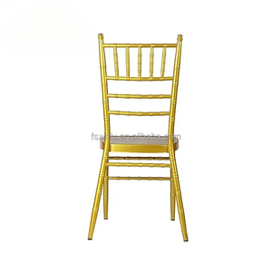 Venta al por mayor barato Hotel boda evento Fiesta hierro acero acrílico oro <span class=keywords><strong>Chiavari</strong></span> silla para eventos