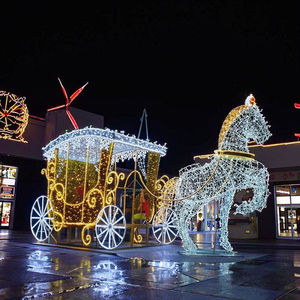 3d праздничное светодиодное освещение для кареты, светодиодное освещение для рождественских огней - Product Image 2