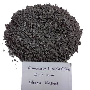 Venta al por mayor de virutas de mármol marrón cereza piedra Natural decorativa Landcover agregado lavado con agua MMArt marca 5 + años de garantía para - Product Image 1