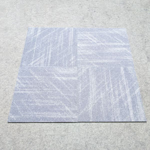 Dalles de moquette de bureau modernes 50x50, isolation phonique, tapis commerciaux au mètre carré, dalles de moquette en PP pour lavage de voiture, garage - Product Image 2