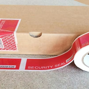 Acrylic dính vật nuôi an ninh con dấu Băng chết cắt chống hàng giả đóng gói Băng nối tiếp số 50mm chiều rộng băng áp lực - Product Image 2