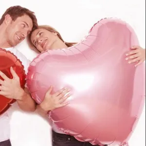 Balon Besar 36 inci balon cinta hati besar merah dan balon pesta dekorasi pernikahan Supp
