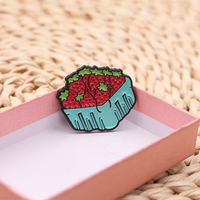 Broche personnalisée en émail, épinglette en alliage de zinc, accessoire unique pour sacs à dos, chapeaux, sacs, vestes, pour amis/amoureux/proches
