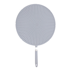 Cubierta redonda antirrespingos de silicona para sartén, accesorio de cocina - Product Image 4