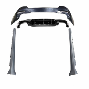 2026 juego completo de carrocería parachoques delantero trasero para BMW 5 Series F10 F18 actualización a <span class=keywords><strong>G30</strong></span> M5 parachoques con rejilla capucha cuerpo Kit modificación - Product Image 5