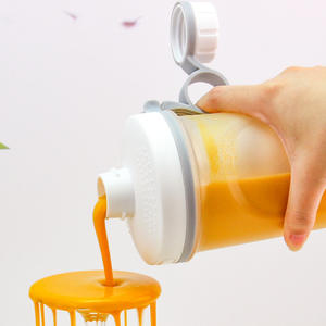 Gran capacidad, sin BPA, licuadora de plástico, coctelera, caja de proteína en polvo, se puede colgar, botella agitadora portátil eléctrica - Product Image 5