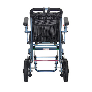 Silla de Ruedas <span class=keywords><strong>Manual</strong></span> Plegable de Aluminio, Ligera, Compacta y Fácil de Transportar, para Adultos - Product Image 4