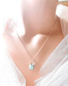 Collier plaqué or 18 ct le plus populaire en <span class=keywords><strong>2023</strong></span> Pendentif pierre de naissance coloré Collier personnalisé Bijoux pour femmes - Product Image 6