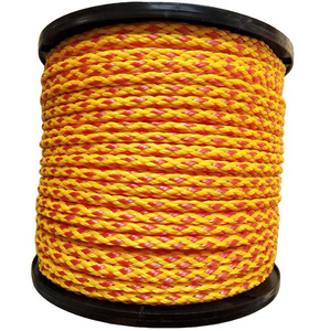 Fotos de muestra, precio por metro: cuerda para esquí acuático, cuerda trenzada hueca de PE, cuerda trenzada de polietileno, cuerda hueca, marina - Product Image 4