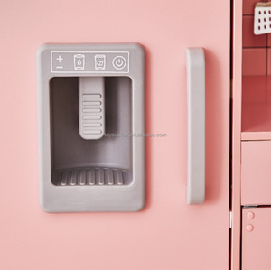 Cuisine en <span class=keywords><strong>Bois</strong></span> de Jeu d'Imitation pour Enfants avec Cuisinière à Induction Sonore, Ustensiles de Cuisine et Machine à Glaçons - Product Image 5