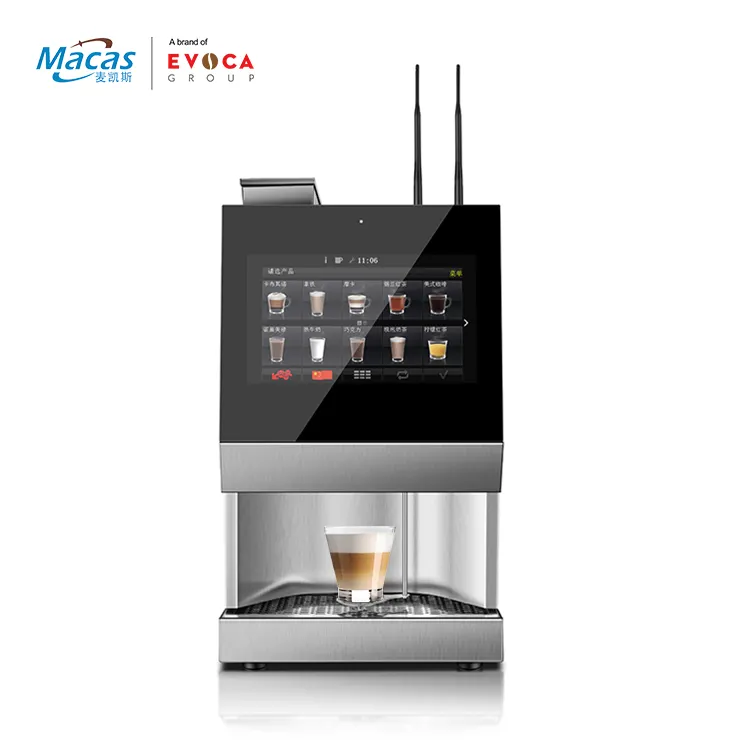 Macas רב-שפה מיידית מכונת קפה ציוד להכנת קפה מכונות