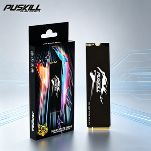 PUSKILL M.2 NVMe PCIe 3.0 SSD 솔리드 스테이트 드라이브 데스크탑 PC 게임용 내장 스토리지 250GB-2TB 고속 3D NAND - Product Image 1