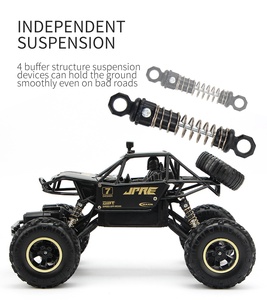 Voiture RC 4x4 1:12 1:16, buggy télécommandé 2.4G, camions tout-terrain, lumières LED pour garçons, chargeur inclus, Wi-Fi 1080p HD, intérieur-extérieur - Product Image 6