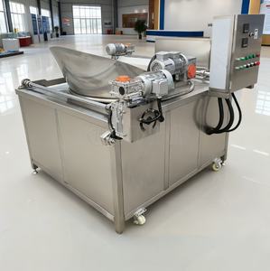Máquina Eléctrica de Acero Inoxidable para Saltear y Freír, <span class=keywords><strong>con</strong></span> Mezclador, para Carne, Maíz, Frutos Secos y Otros Alimentos, Ideal para Restaurantes y Plantas de Producción - Product Image 3