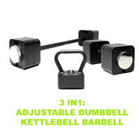 Haltères carrées réglables pour tous les niveaux de forme physique Facile à utiliser 20Kg 36Kg 39-65Kg
