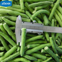Haricots verts coupés IQF de haute qualité, surgelés individuellement, prix d'usine, provenance Chine