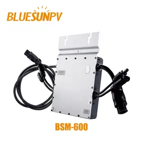 Bluesun מיקרו מהפך עניבת רשת 500w 600 ואט 700 ואט מיקרו מהפך על רשת שמש מערכת שימוש מכירה לוהטת יכול להיות מותאם אישית