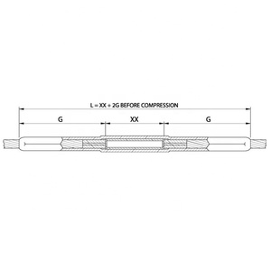 Conexiones de Compresión para AAC, ACSR, ACSS, ACSS/TW, A - Product Image 3