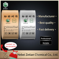 Bubuk Resin Fenolik Formaldehida Residu Karbon Tinggi untuk Bahan Pemadam Kebakaran dan Lapisan Tahan Api