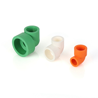 Raccords de tuyauterie en plastique PPR certifiés ISO9001 de la marque MG, surface lisse, pour l'alimentation en eau et le drainage, connecteurs à fusion par emboîtement/filetages MF