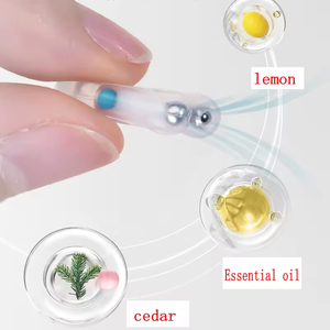 Nieuwste <span class=keywords><strong>Anti</strong></span> Snurk Apparaat Siliconen Nasale Dilatator Neus Clip Magnetische Neusdilatator Met Plant Etherische Olie - Product Image 2