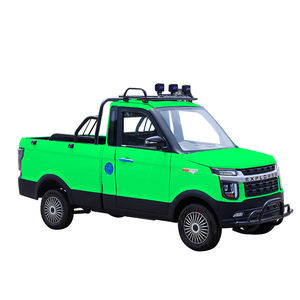 Nouveau camionnette électrique mini à longue autonomie fabriqué en Chine, propulsion arrière, caméra, lumière, cuir, voiture électrique 4 roues, toit ouvrant - Product Image 1
