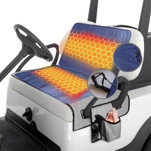 Juego de Calefactores Infrarrojos para Carrito de Golf, Personalizables, de Grafeno, Impermeables, con Protección Contra Sobrecalentamiento, Instalación Independiente, Fundas con Calefacción para Asientos - Product Image 1