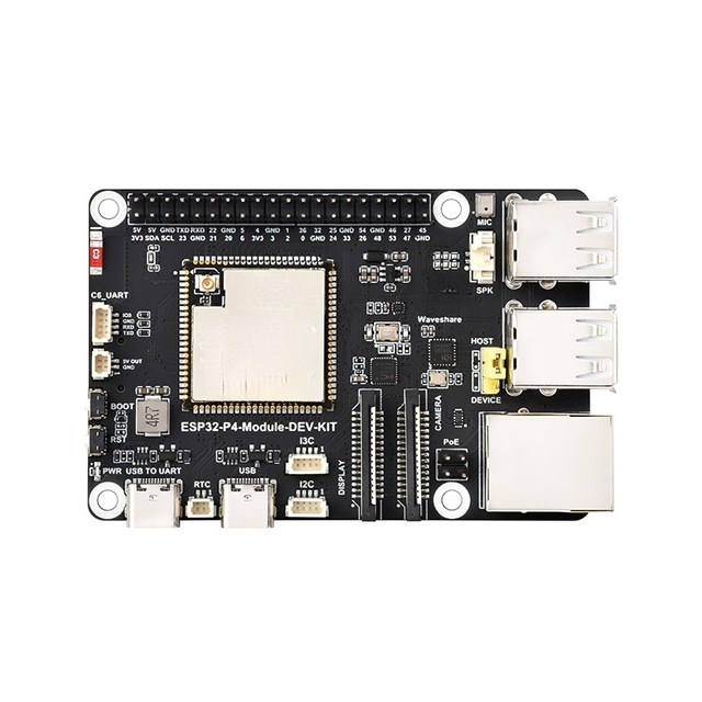 ESP32-P4-Module High-performance Development Board, Based on ESP32-P4 and ESP32-C6