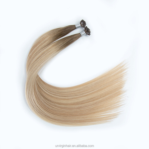 Extensions de cheveux humains vierges russes doublement étirés en gros avec pointe micro K et liaison à la <span class=keywords><strong>kératine</strong></span> - Product Image 5
