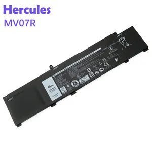 Batterie d'ordinateur portable MV07R W5W19 JJRRD pour DELL G3 3590 G5 15 5500 série batterie pour ordinateur portable