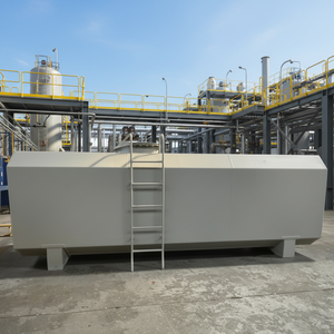 ถังเก็บไนโตรเจนเหลวและเชื้อเพลิงเหล็กกล้าคาร์บอนแบบใหม่ พร้อมปั๊มและเครื่องยนต์  ทรงกระบอก ปิดผนึก ความจุ 25,000 ลิตร สำหรับใช้งานได้ยาวนาน - Product Image 1