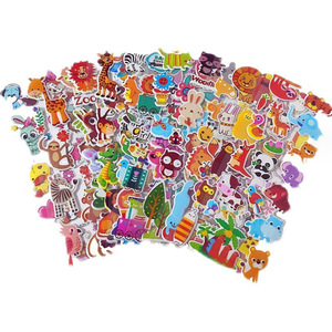 3D Cartoon <b>Stickers</b> Embossed PVC Kids <b>Reward</b> Bubble <b>Stickers</b> Promotional Gifts Durable Gloss Lamination - Product Image 5