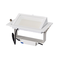 Spot lumineux LED rectangulaire réglable, 2 pièces, 50W 60W, 20W 28W 38W 40W