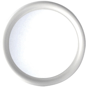 Espejo Redondo Serie Imma Blanco de 50 cm de Diámetro para Baño - Product Image 1