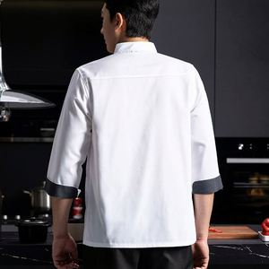 Uniforme de Chef Rosa para Restaurante y Bar Filipino, Diseño de Uniforme de Cocina Marrón para Chef - Product Image 3
