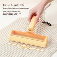 Brosse à poils d'animaux personnalisable avec logo, auto-nettoyante et réutilisable, pour chiens et chats, rouleau à poils