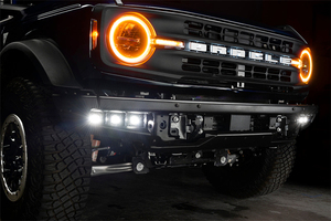 Protection de capot LED 18W pour Ford Bronco 2021-2024 2/4 portes - Badlands/Wildtrak/Everglades Protection de capot avant contre les pierres - Product Image 6
